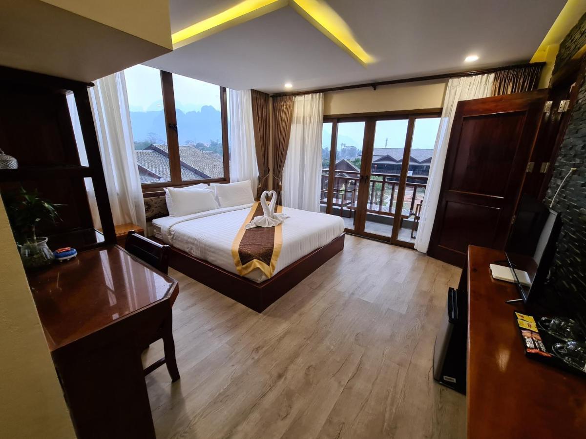 Lisha Garden Resort Hotel Ванг-В'єнг Екстер'єр фото