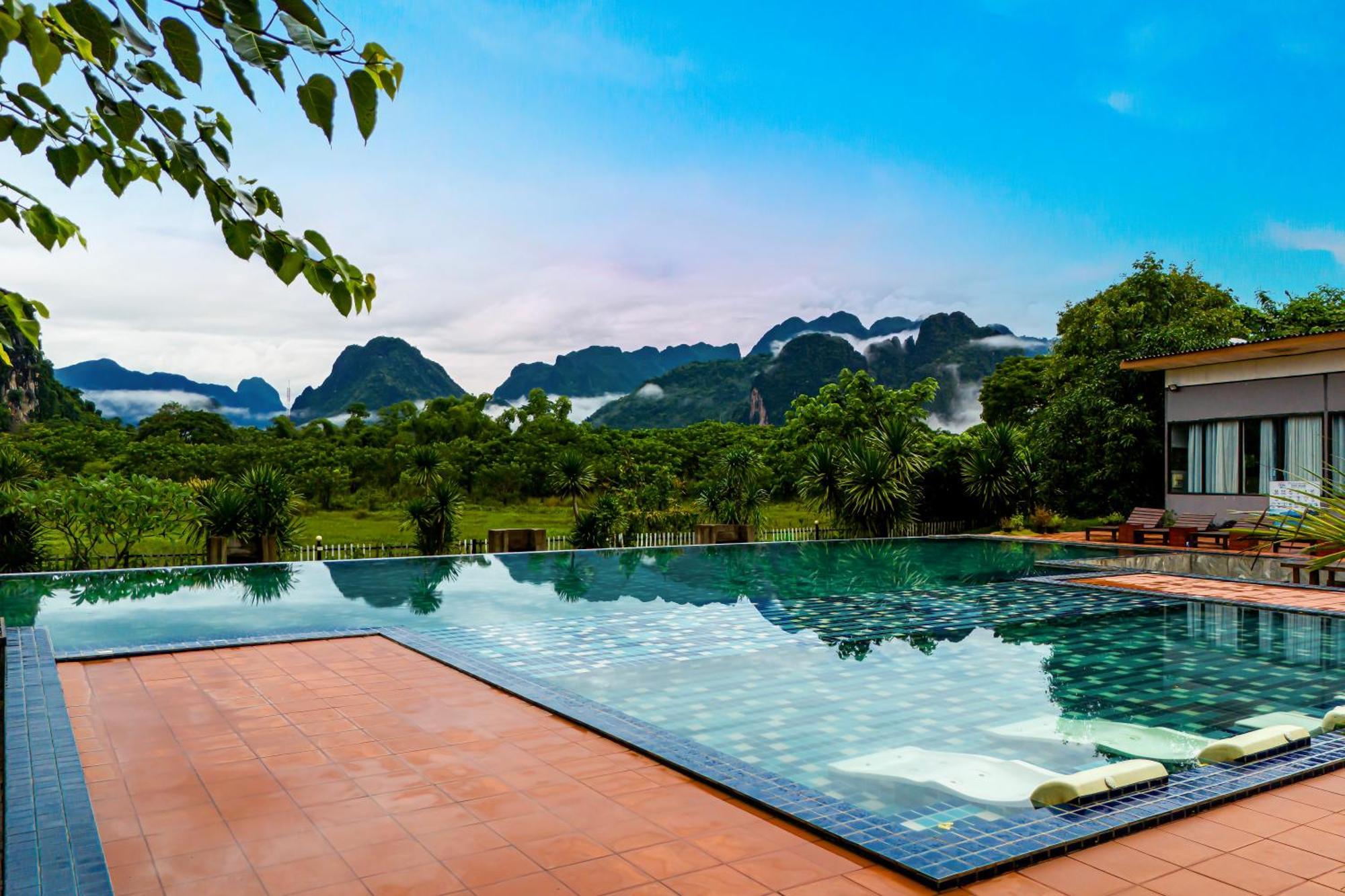 Lisha Garden Resort Hotel Ванг-В'єнг Екстер'єр фото