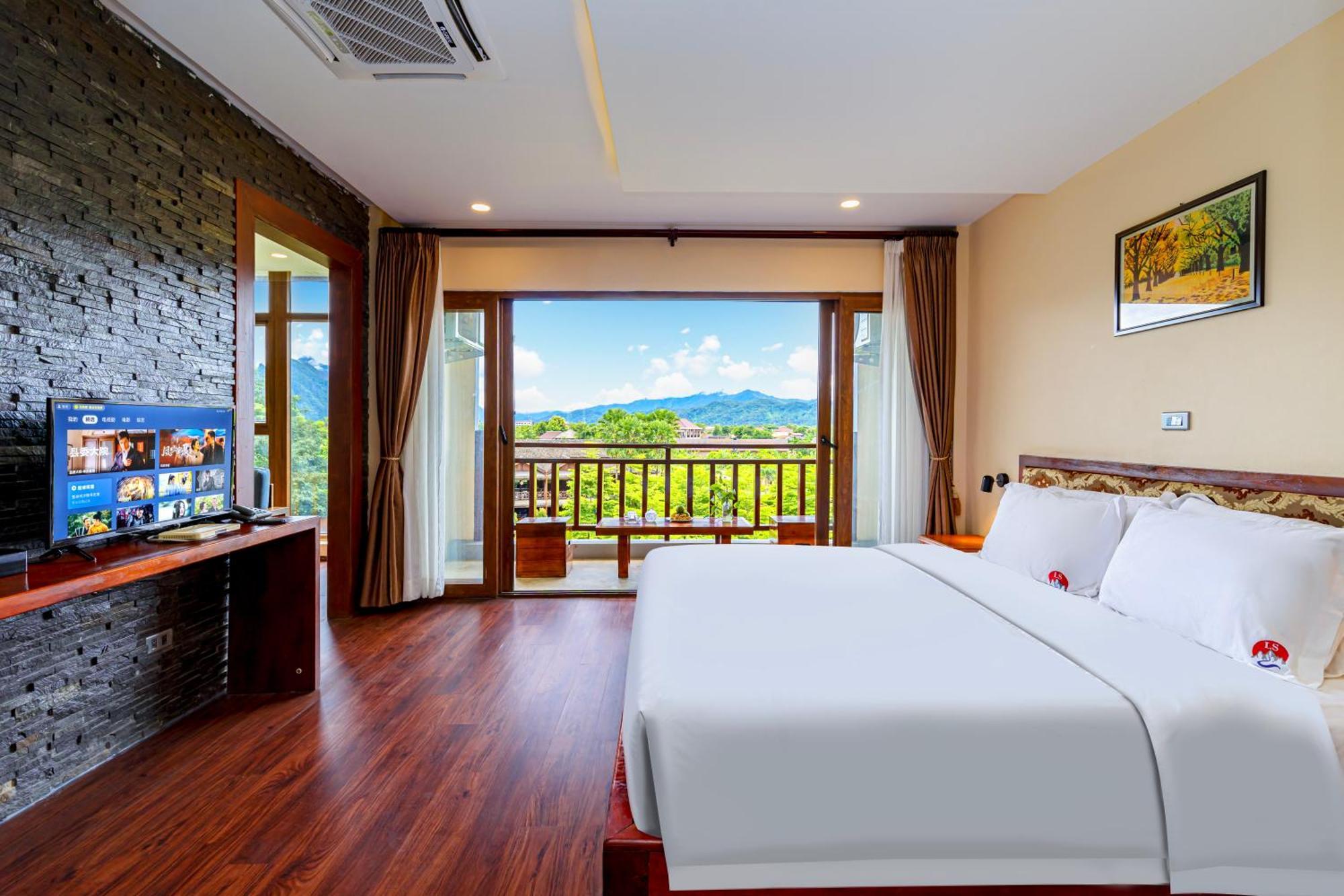 Lisha Garden Resort Hotel Ванг-В'єнг Екстер'єр фото