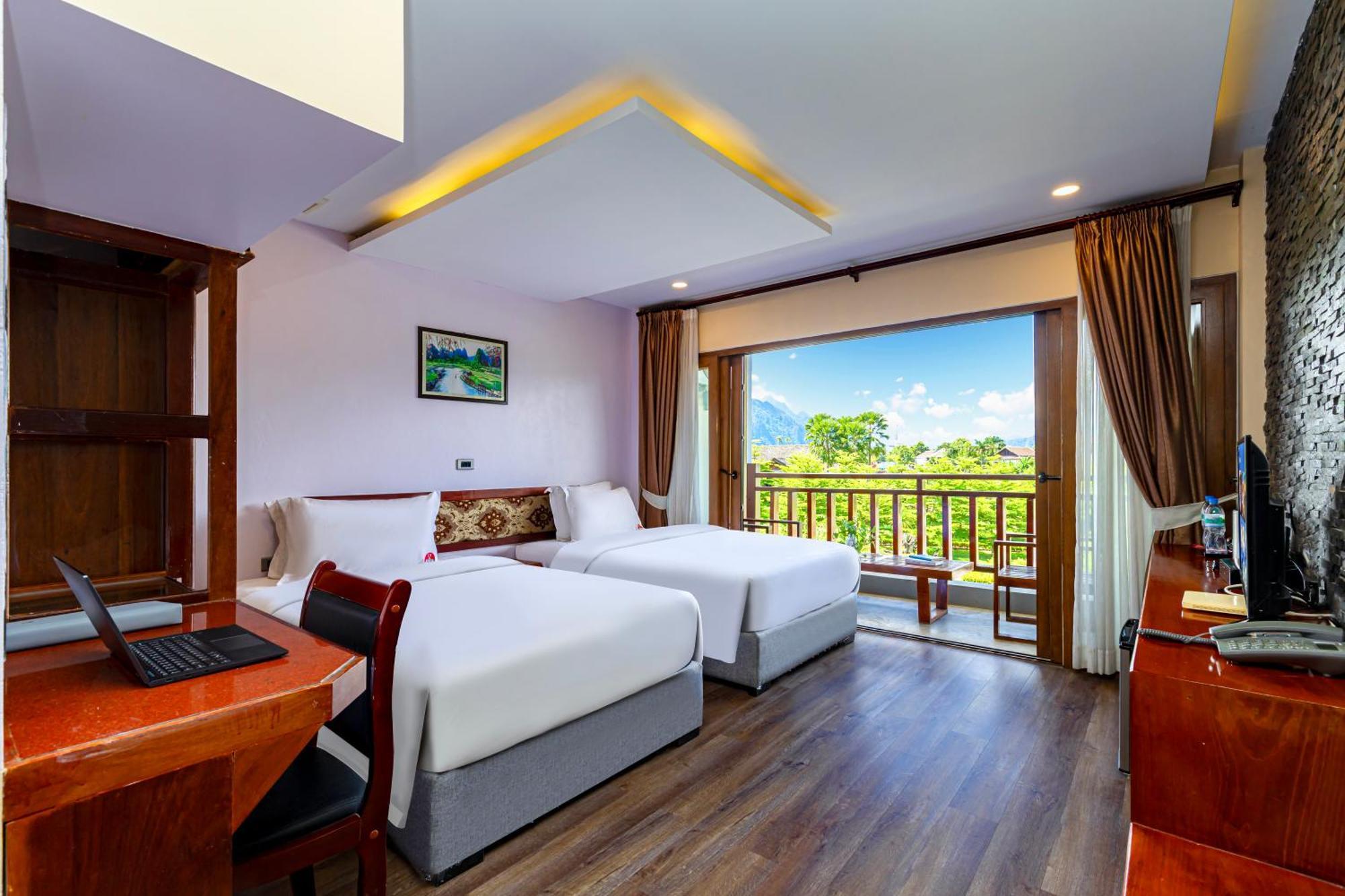 Lisha Garden Resort Hotel Ванг-В'єнг Екстер'єр фото